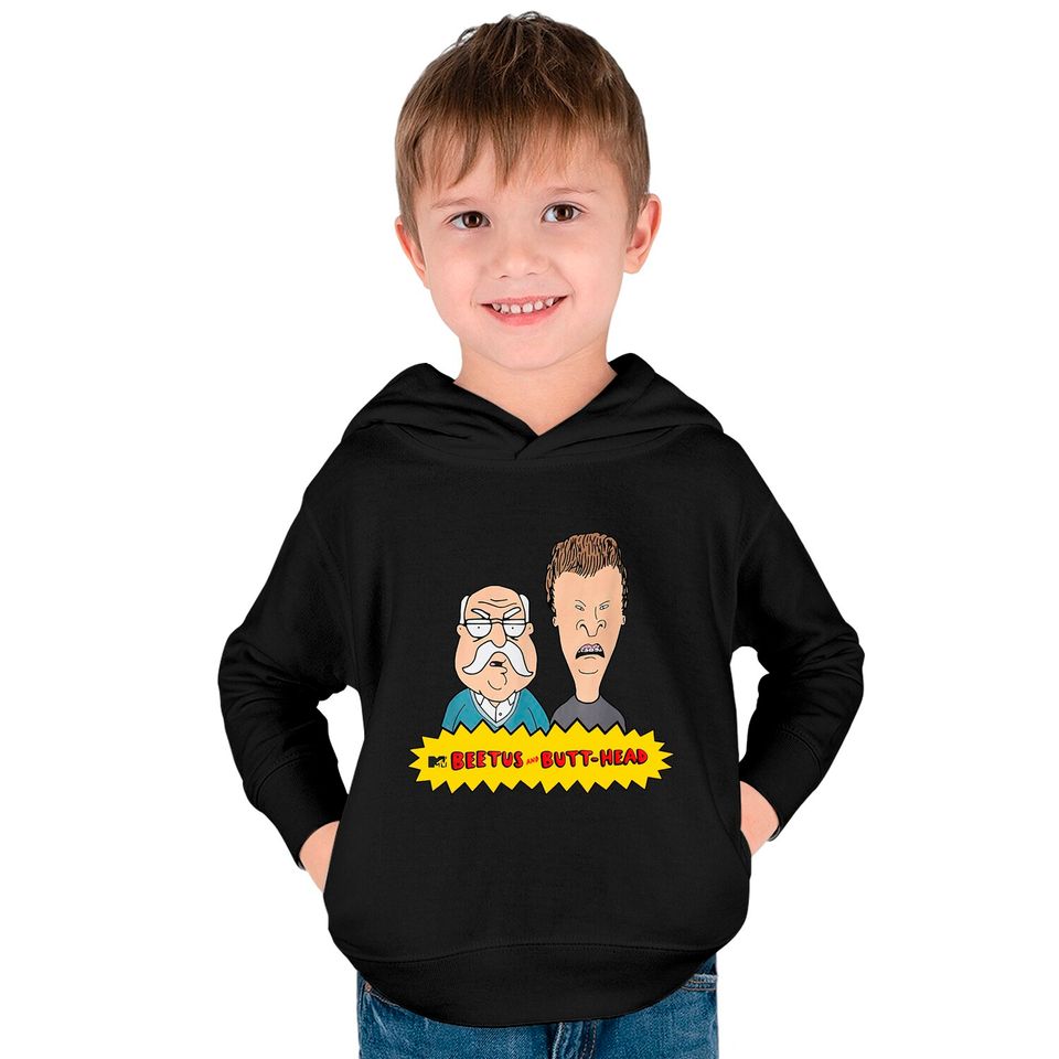 Beetus And Butt Head Classic Kids Pullover Hoodies