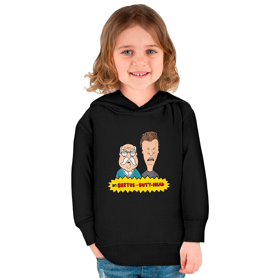 Beetus And Butt Head Classic Kids Pullover Hoodies