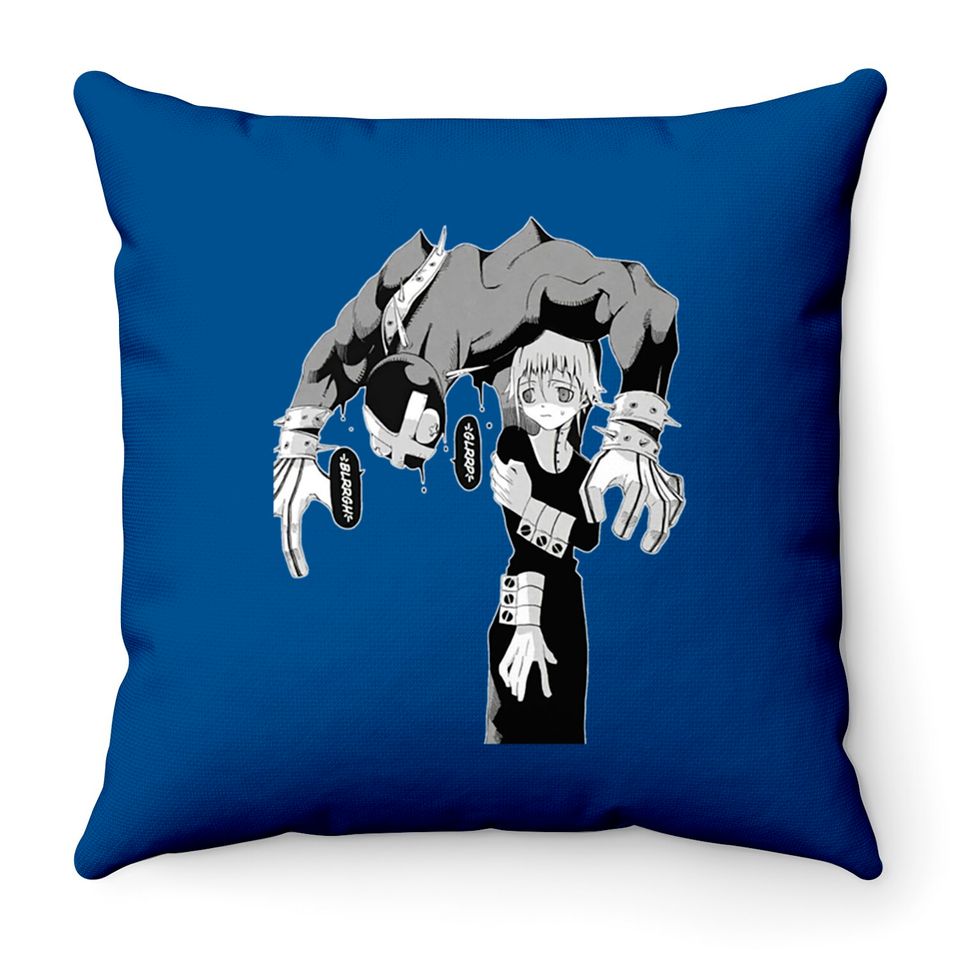 Crona - Soul Eater - Throw Pillows