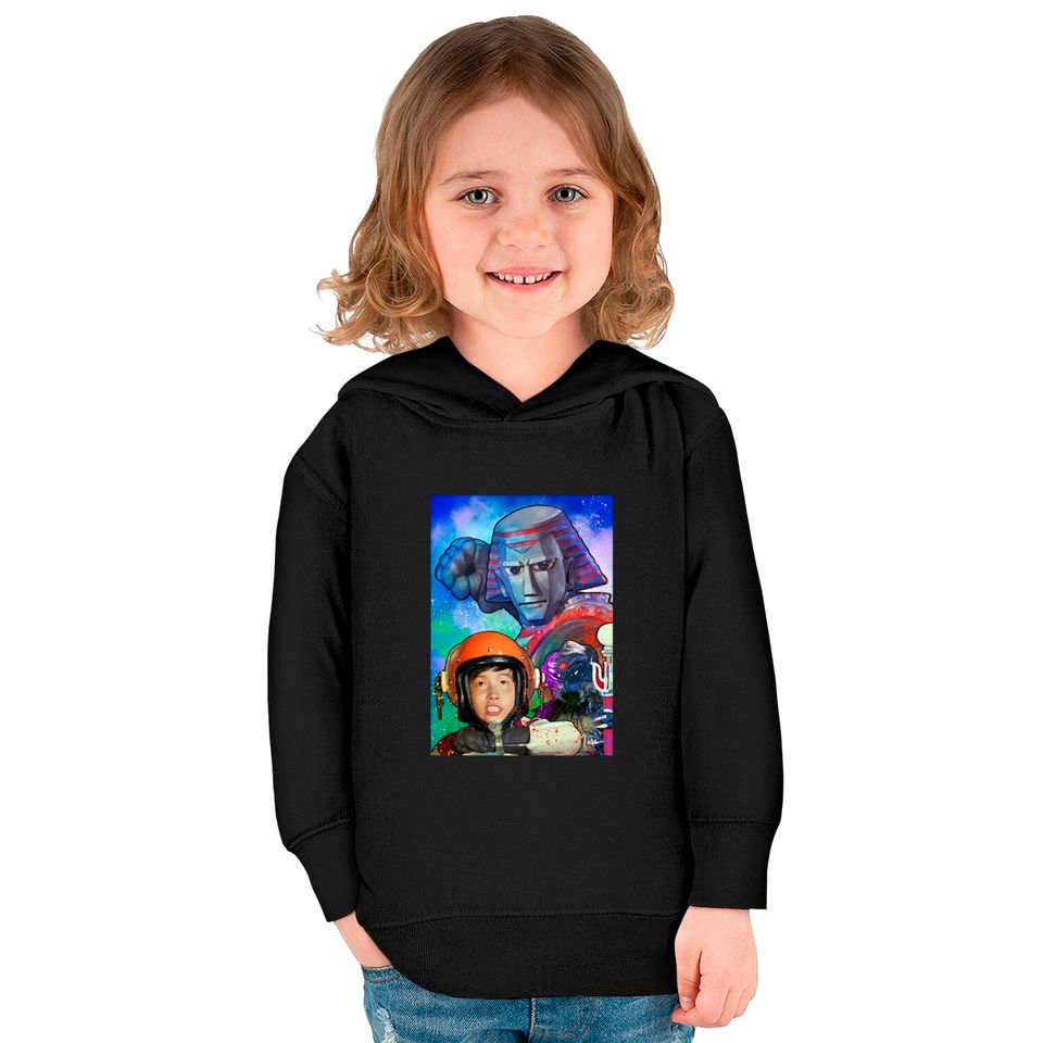 Johnny Sokko and his Flying Robot - Nesshead - Kids Pullover Hoodies