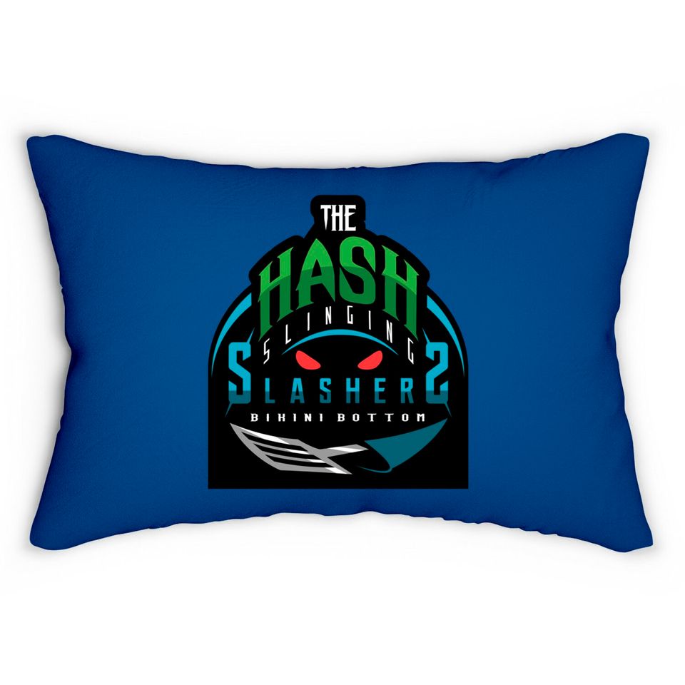 The Hash Slinging Slashers/Sports Logo - Hash Slinging Slasher - Lumbar Pillows