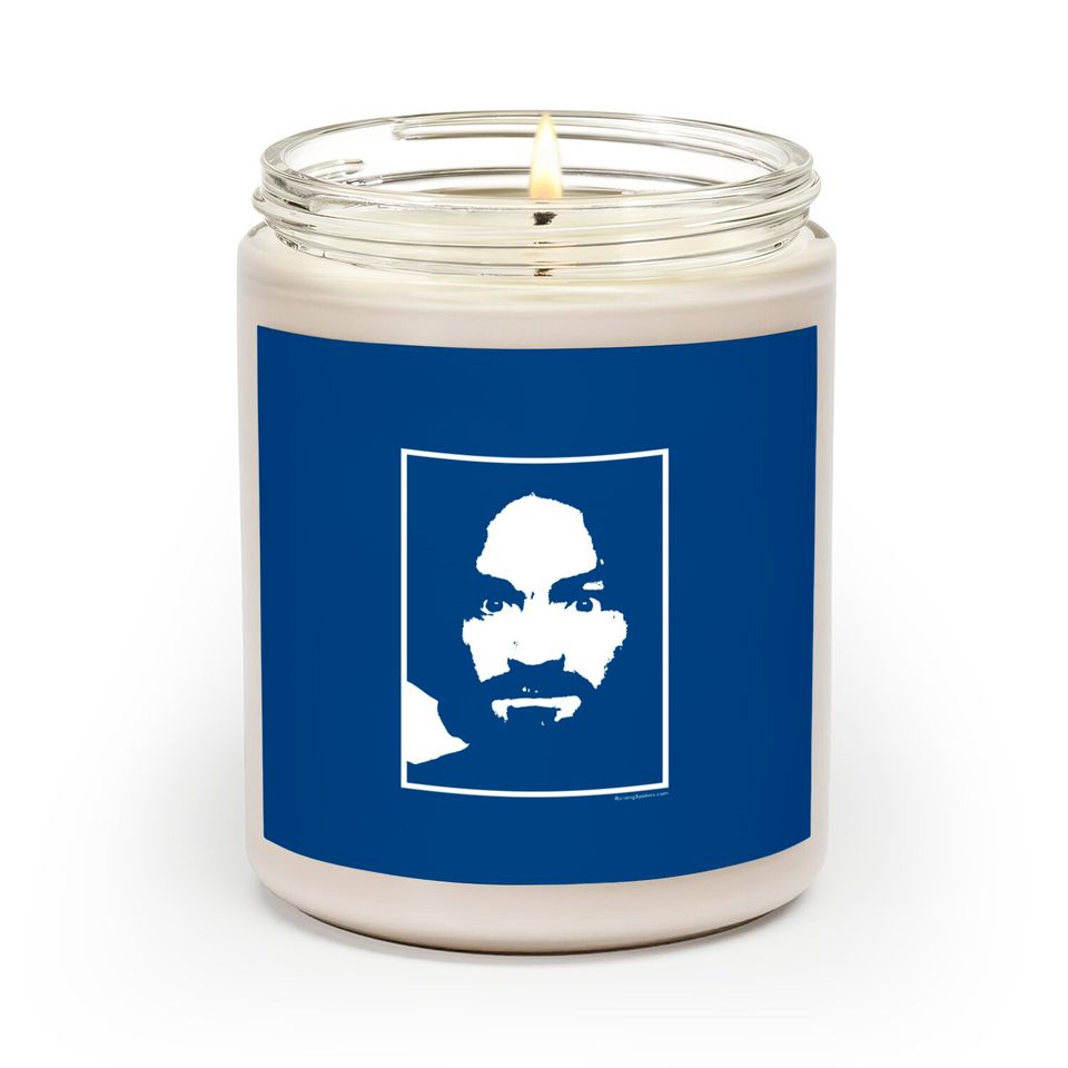 Charlie Don't Surf - Classic Face from Life Magazine - Charles Manson - Scented Candles