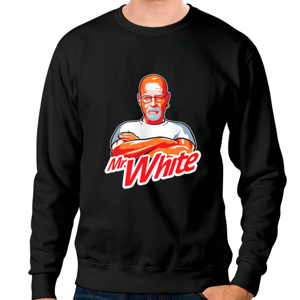 Mr. White on a dark tee - Breaking Bad - Sweatshirts