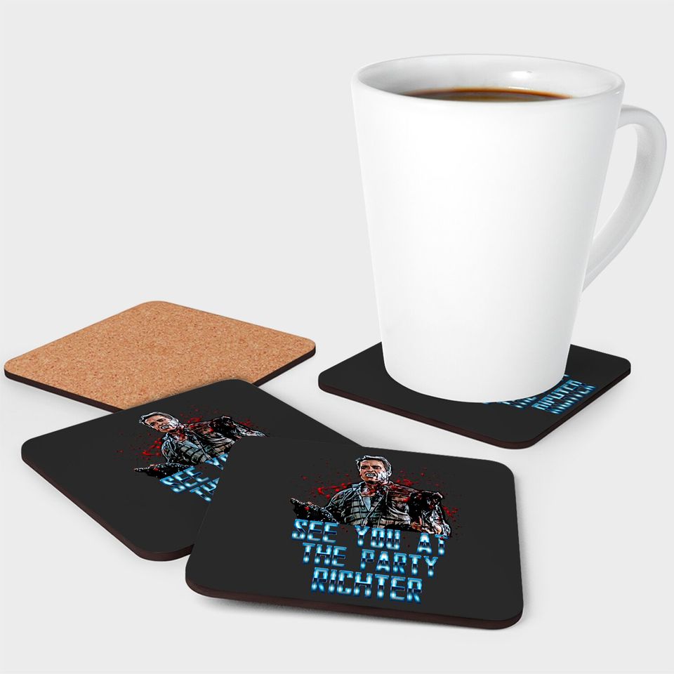 See you at the party - Total Recall - Coasters