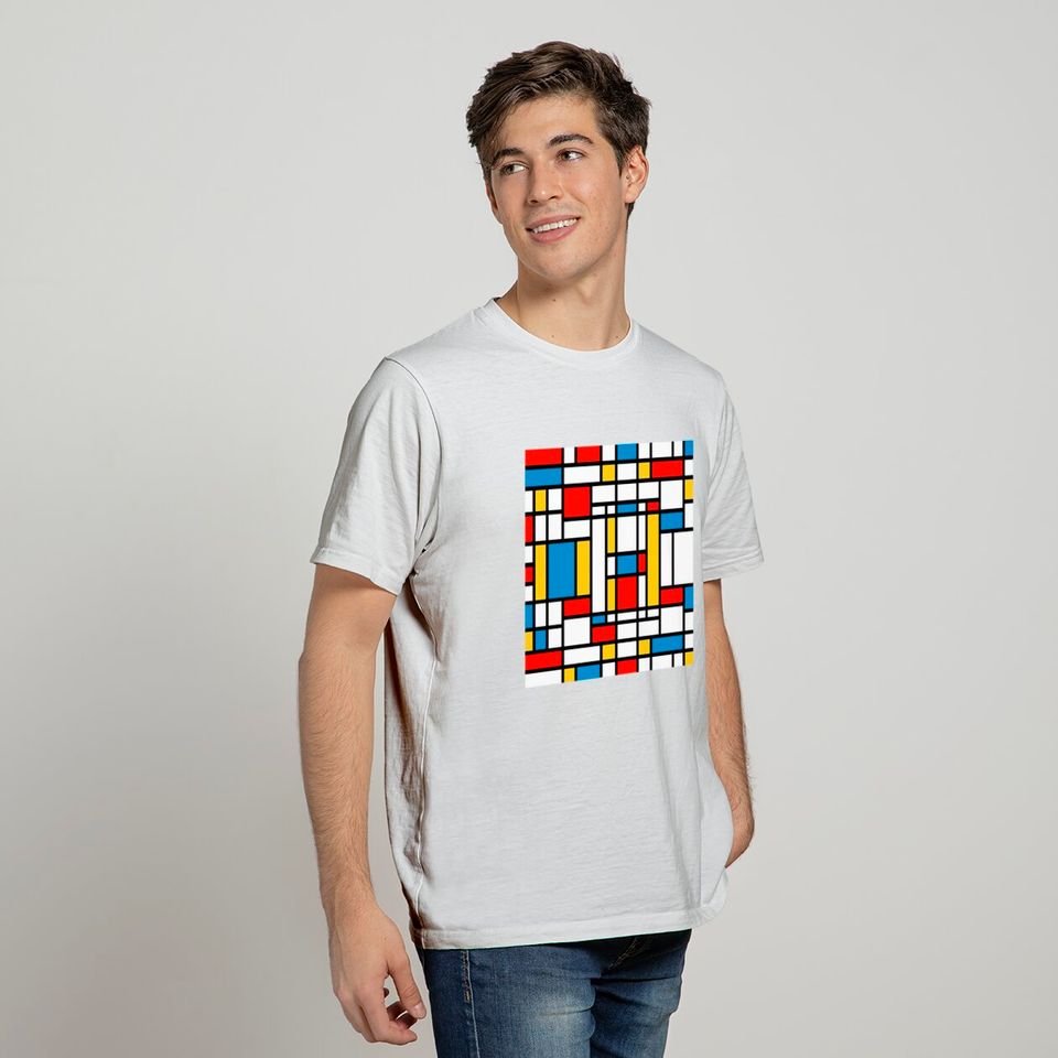 Tribute to Mondrian No2 - Mondrian - T-Shirt
