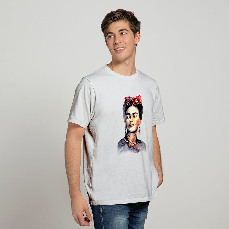 Frida Kahlo Selfie Fashion Potrait Artwork T Shirt