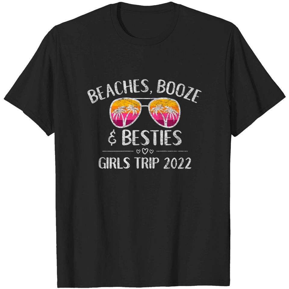 Womens Girls Trip Girls Weekend 2022 Friend T-Shirts