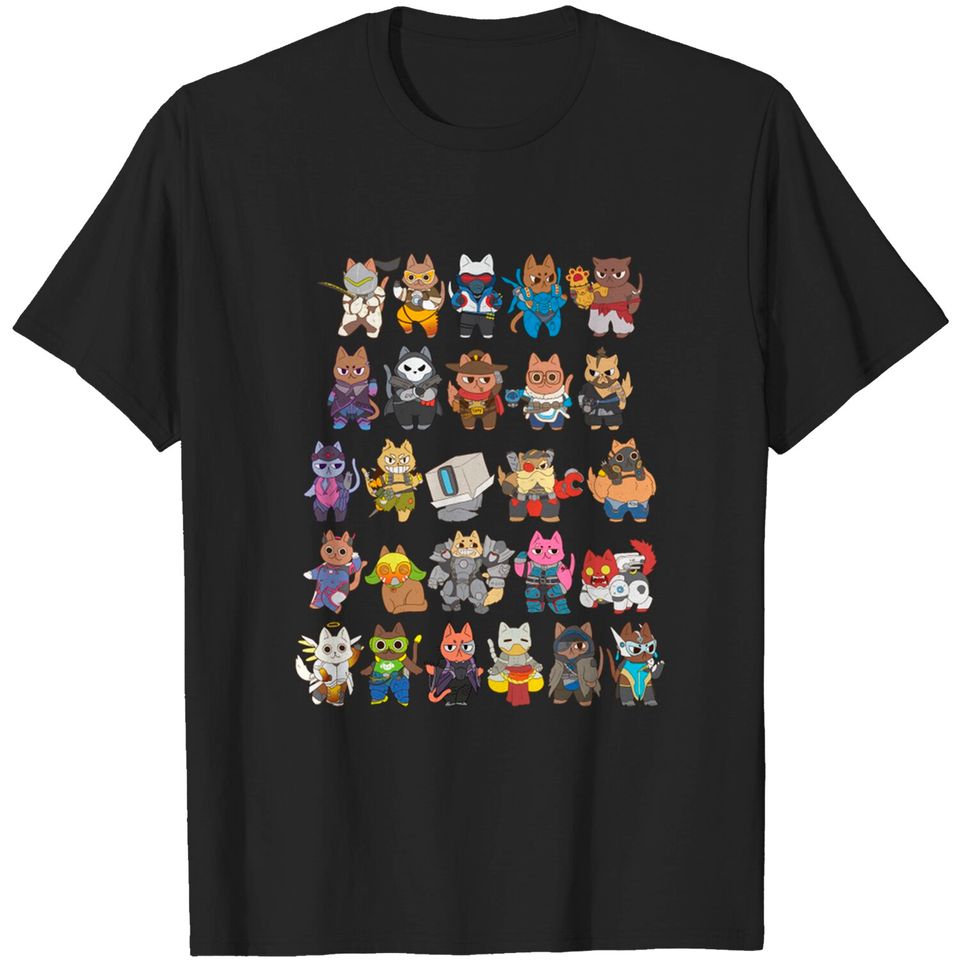 Overwatch Cats - Overwatch - T-Shirt