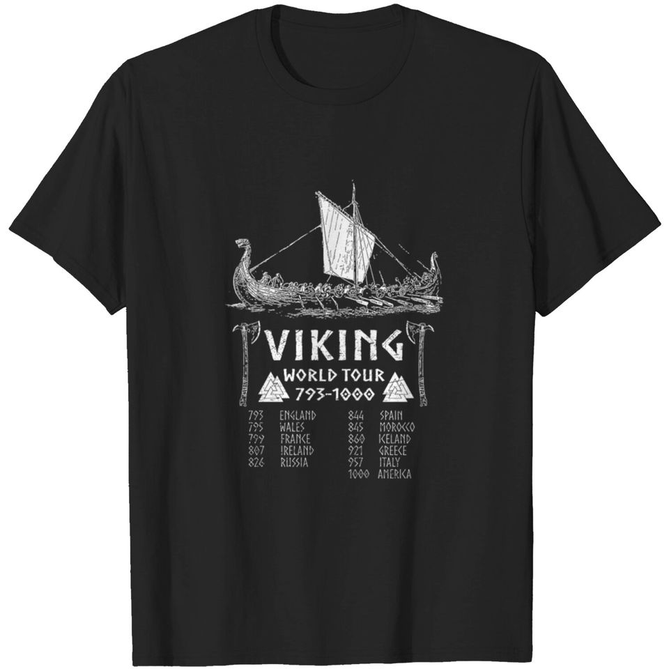 Viking world tour T-shirt