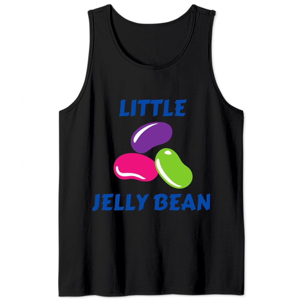 Little Jelly Bean Cute Kids Tank Tops