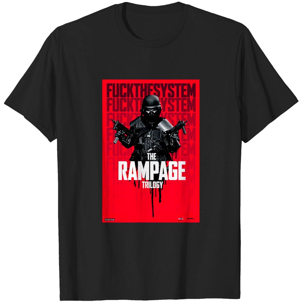 Rampage Trilogy - Special Limited Edition Red Tee T-shirt