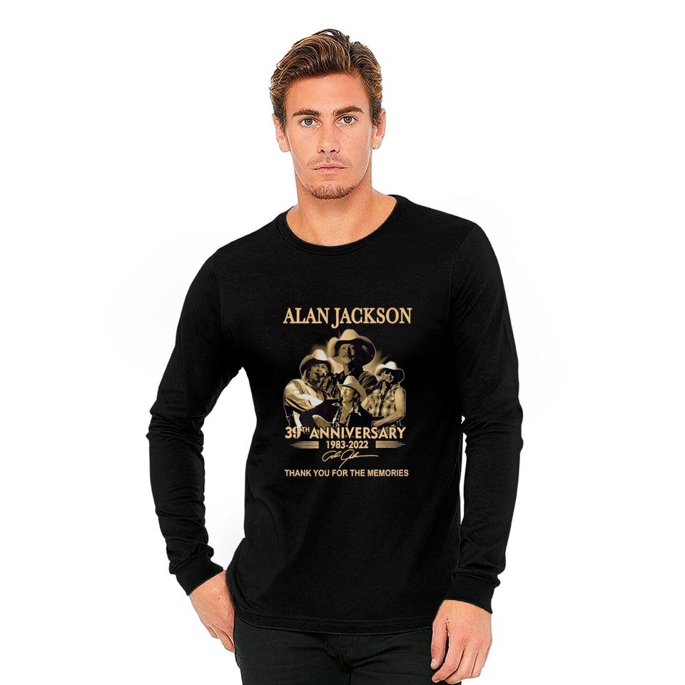 Alan Jackson Vintage The Road Tour 2022 Long Sleeves, Alan Jackson 2022 Shirt