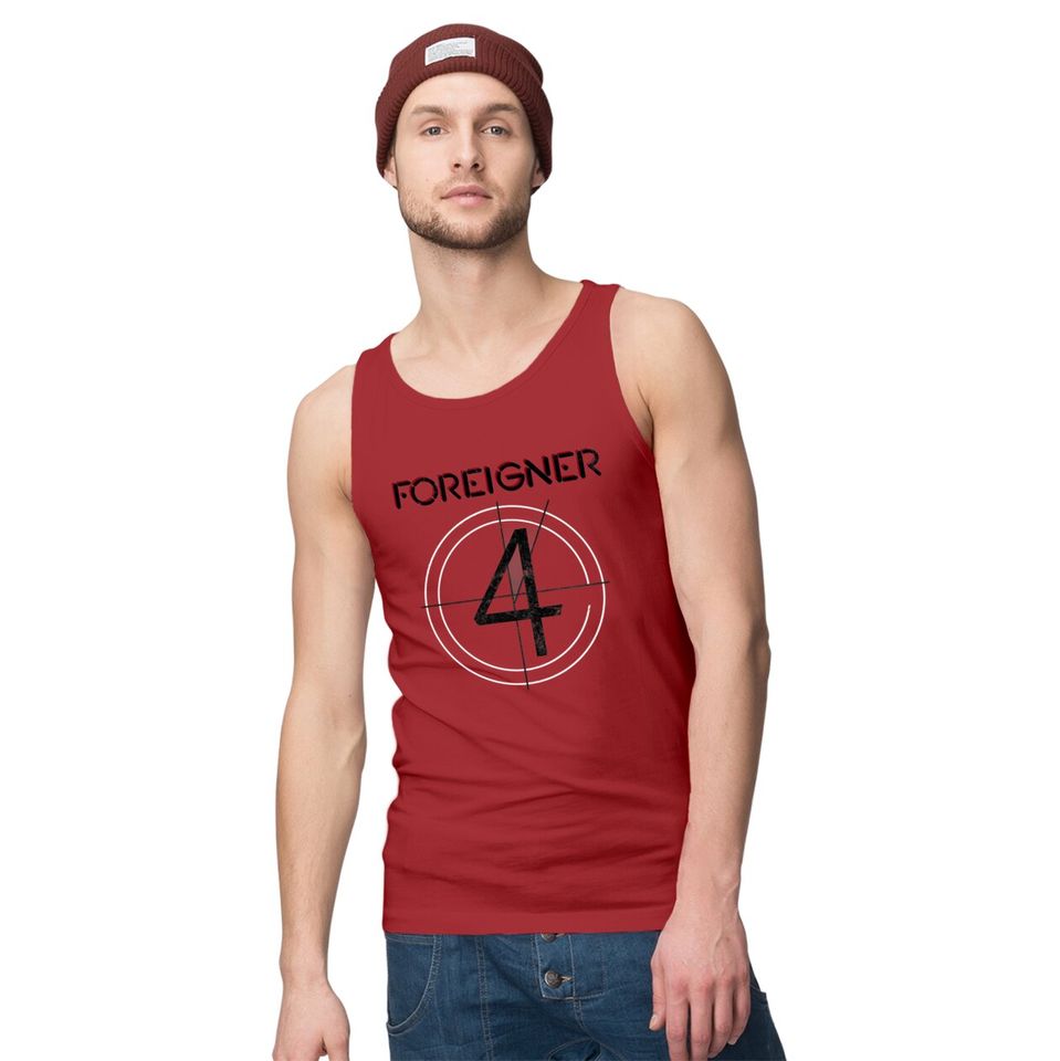 Foreigner Band Tank Tops