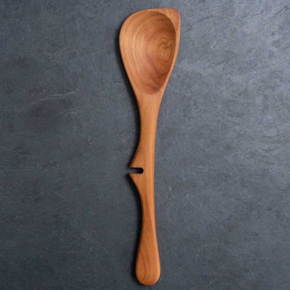 Handmade Wooden Resting Corner Spoon
