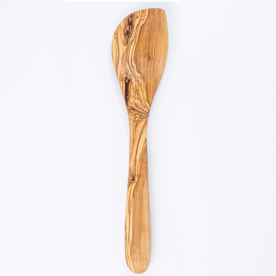 Olive Wooden Corner Spoon