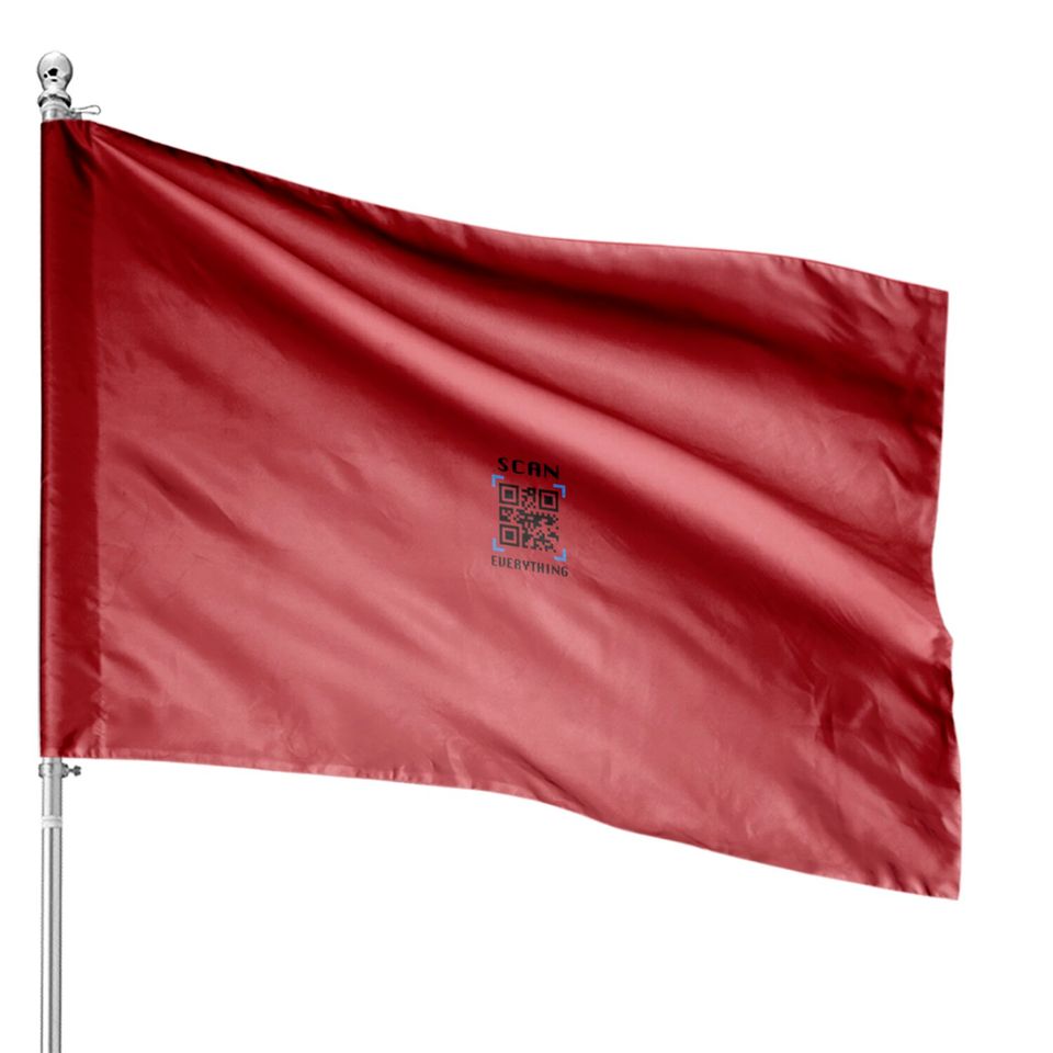QR code House Flags, Scan Everything QR Code House Flags