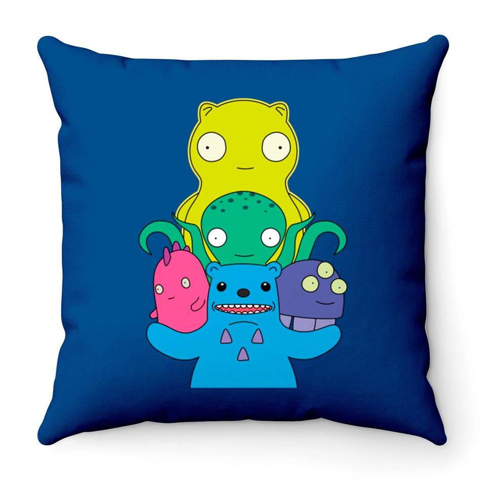 Good Kuchi Kopi - Bobs Burgers - Throw Pillows