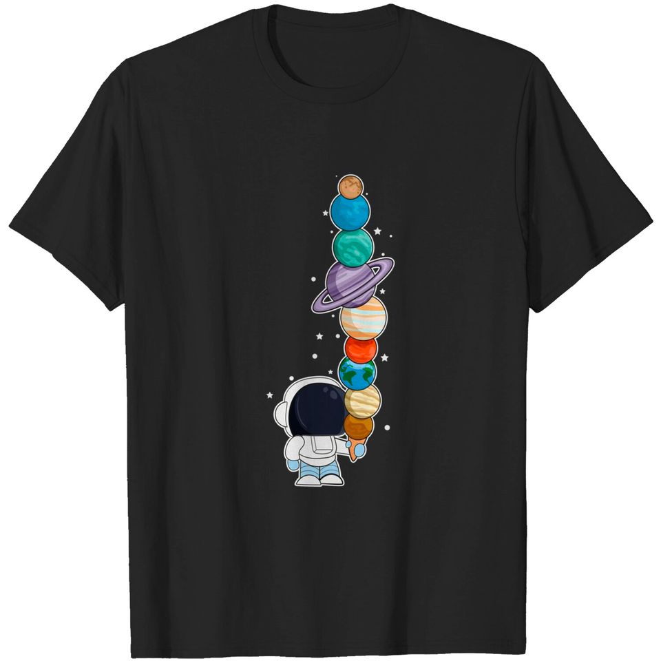 astronaut with ice cream - Astronaut - T-Shirt