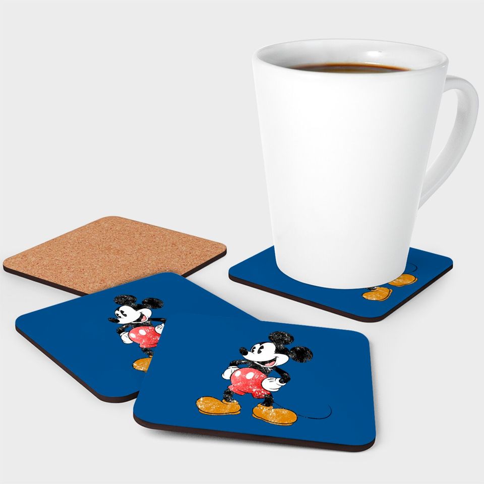 Retro Mickey Mouse - Retro Mickey Mouse Coasters