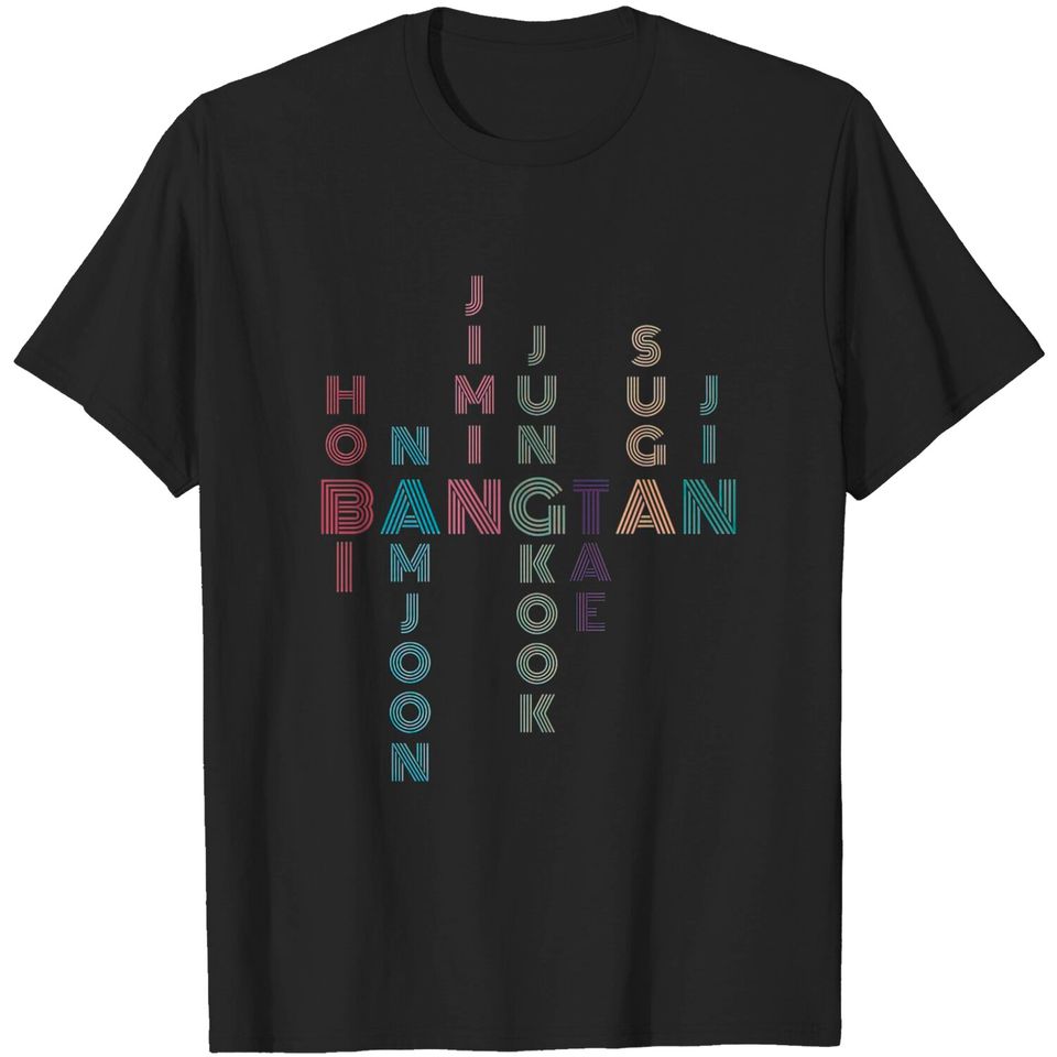 Bangtan names - Bts - T-Shirt