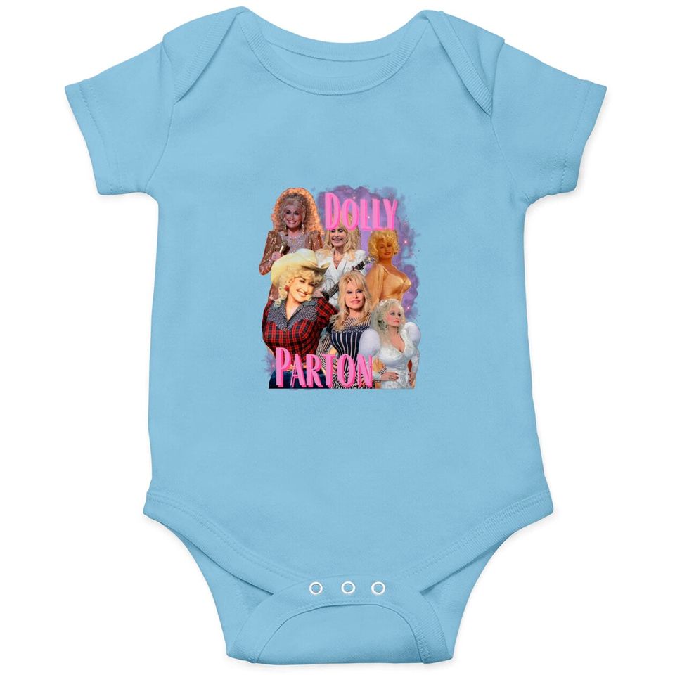 Dolly Parton Vintage Onesies, Classic Vintage 90s Country Music Star Retro Onesies