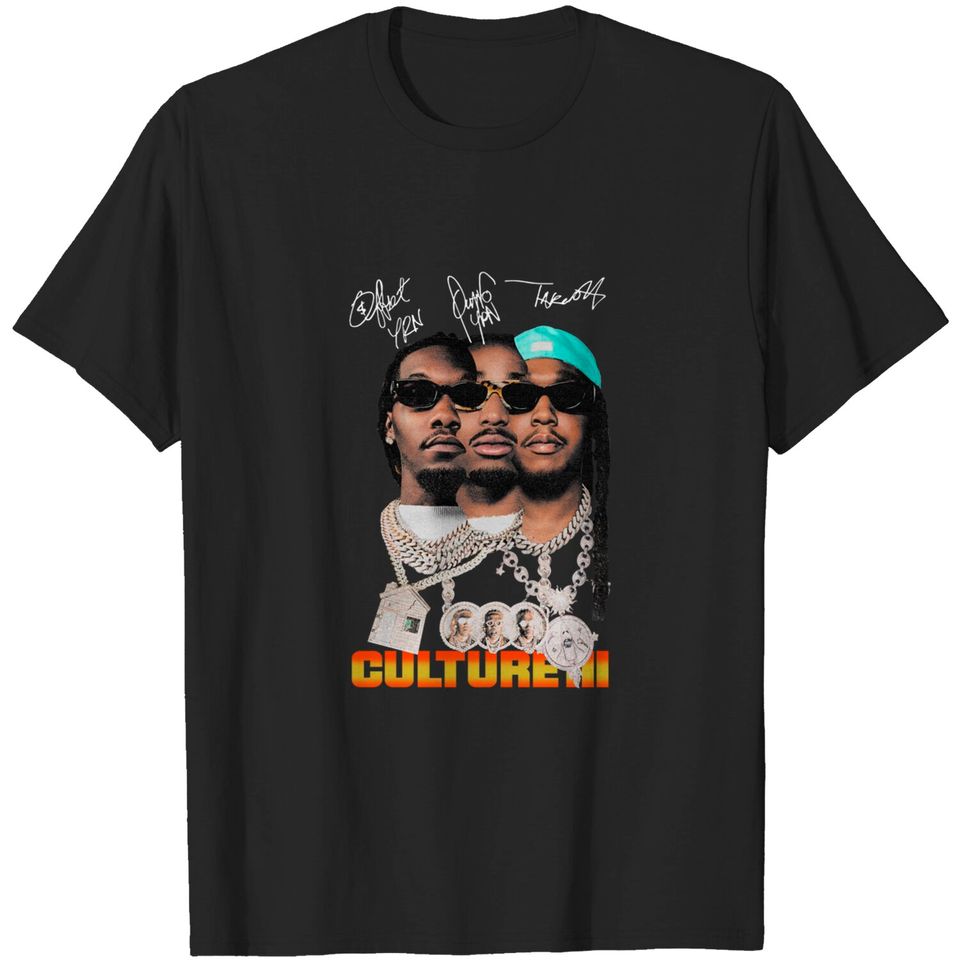 Migos Culture III Graphic T-shirt - Migos Shirt, Migos Tour, Takeoff Shirt, Music Shirt, Gift for Fan