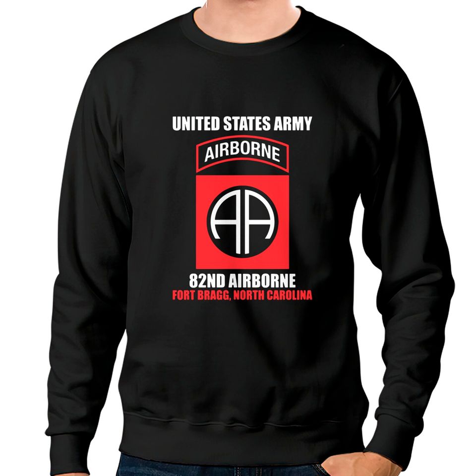 US airborne fort bragg north carolina Sweatshirts