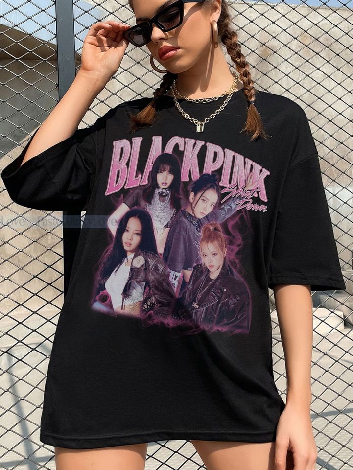 BlackPink Shirt, Black Pink Shut Down Shirt, Jisoo Shirt