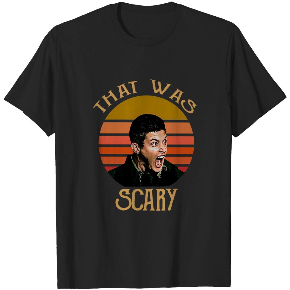 That Was Scary Shirt, Dean Winchester Vintage T-Shirt, Supernatural Shirt, Winchester Shirt, Dean Winchester Shirt, Horror Movie Shirt BA158
