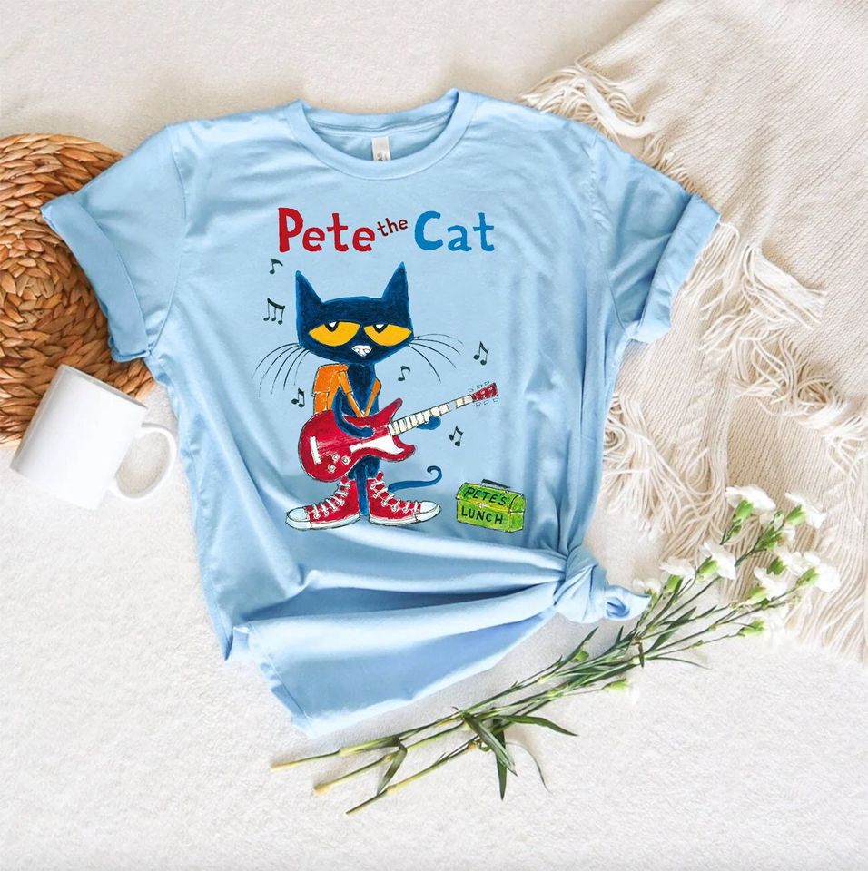 Pete The Cat The singer It's All Good Classic Shirt, Be Kind Autistic Special School Teacher Kindergarten shirt