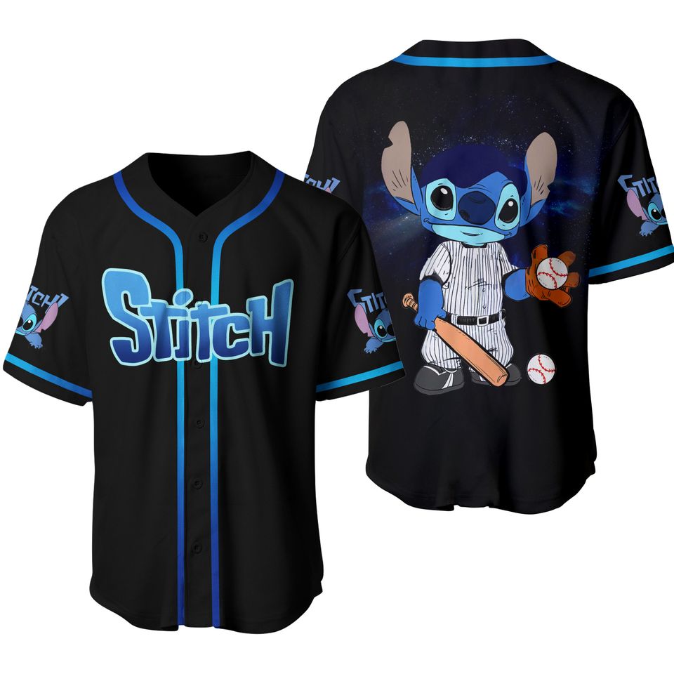 Stitch Baseball Jerseys, Stitch Shirt, Stitch Baseball, Disney Baseball Jersey