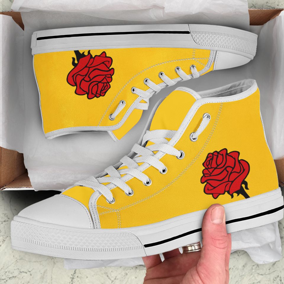 High Top Sneakers- Disney - Belle - Beauty and the Beast