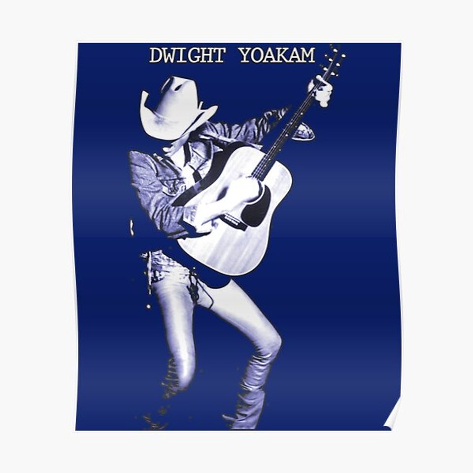 Dwight Yoakam Concert Premium Matte Vertical Poster