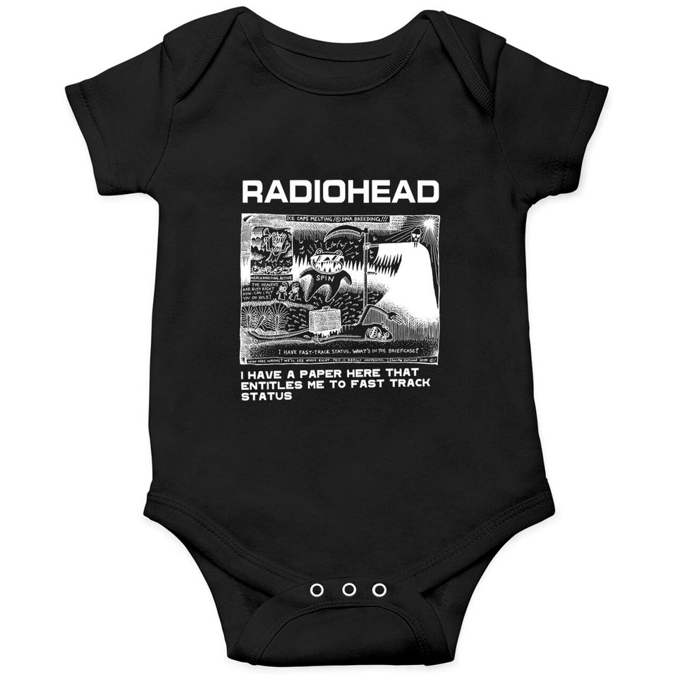 Radiohead Retro Inspired 90s Onesies