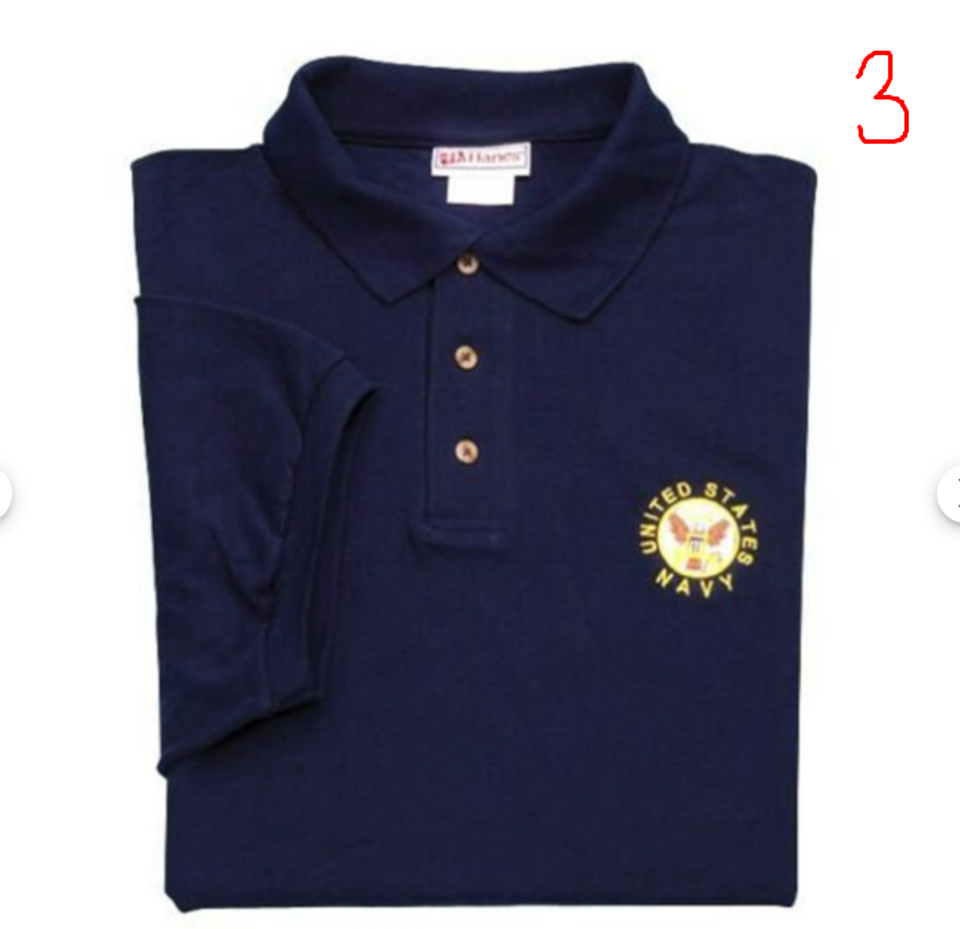 COAST GUARD Embroidered Polo Shirt