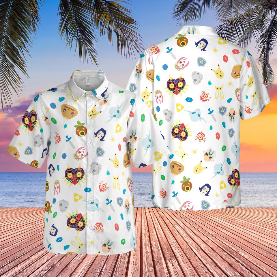 Zelda majora and korok hawaiians Shirt