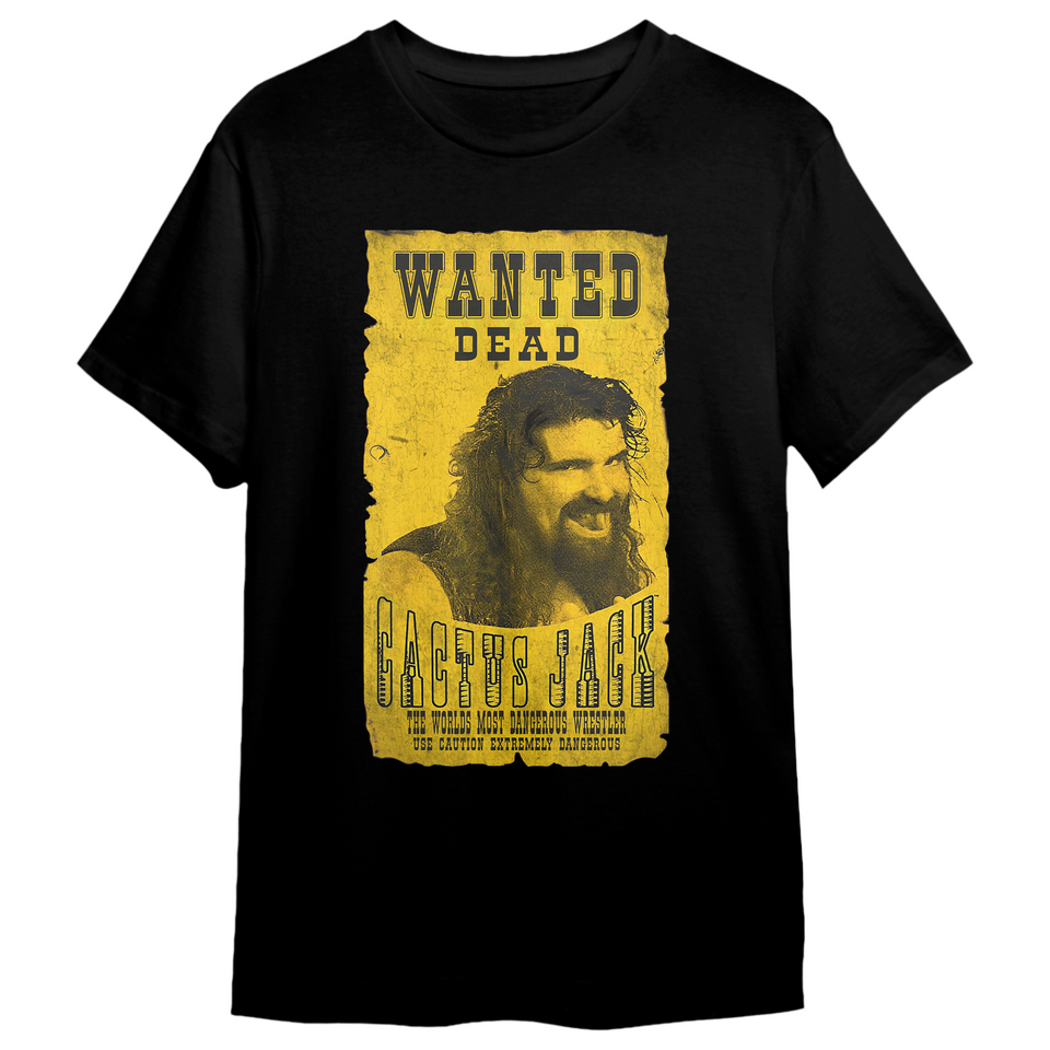 Retro Cactus Jack Wanted T-shirt