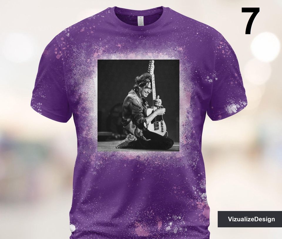 Keith Richards Bleached 3D T shirt