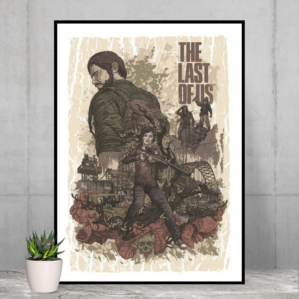 The Last Of Us Poster Premium Matte Vertical Poster