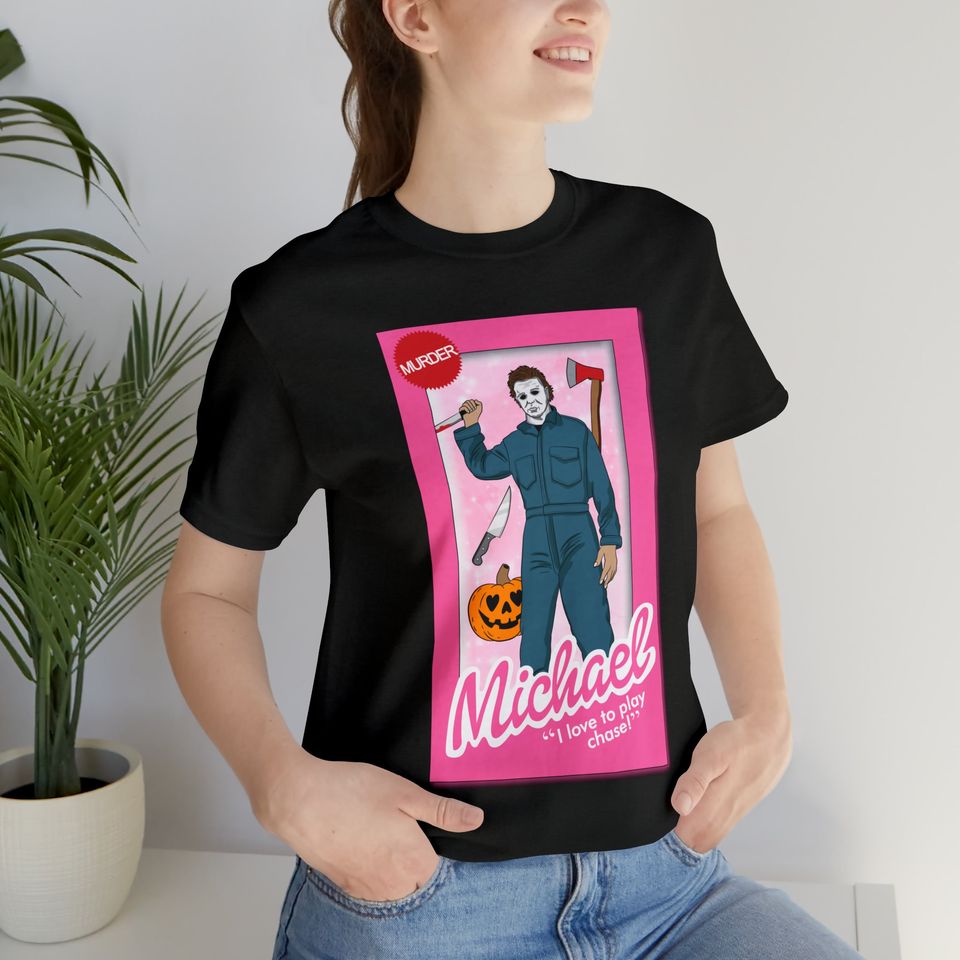 Michael Myers Horror Barbie Tshirt