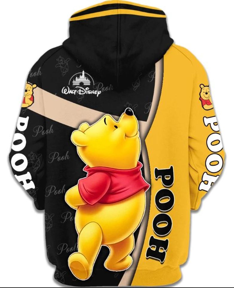 Disney Winnie The Pooh 3D Zip Hoodie