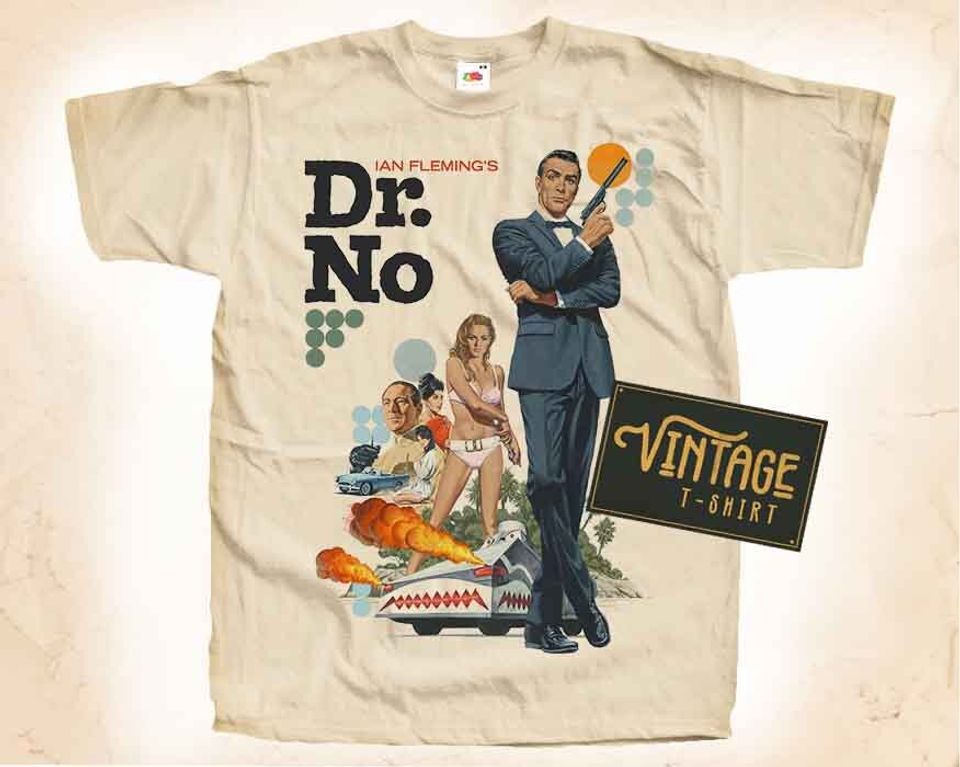 James Bond Dr.No V2 T shirt Vintage Movie Shirt