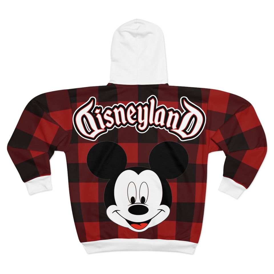 Mickey Mouse Disney Zip Hoodie, 3D Zip Hoodie