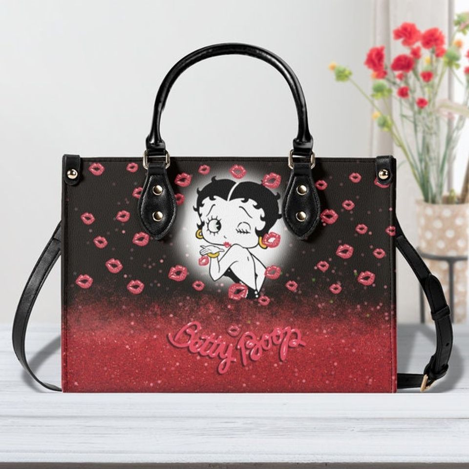 Betty Boop Leather Bag, Betty Boop Handbag