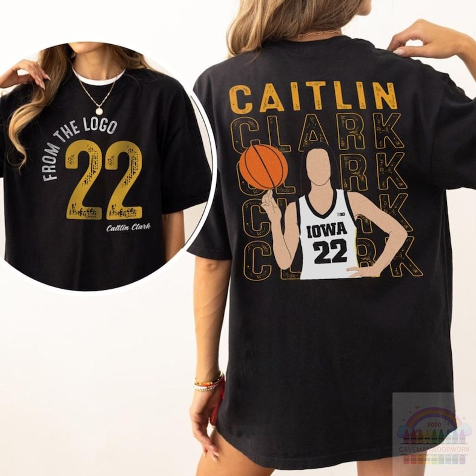 You Break It You Own It Shirt, Caitlin Clark Shirt, From The Logo 22 Caitlin Clark Tee