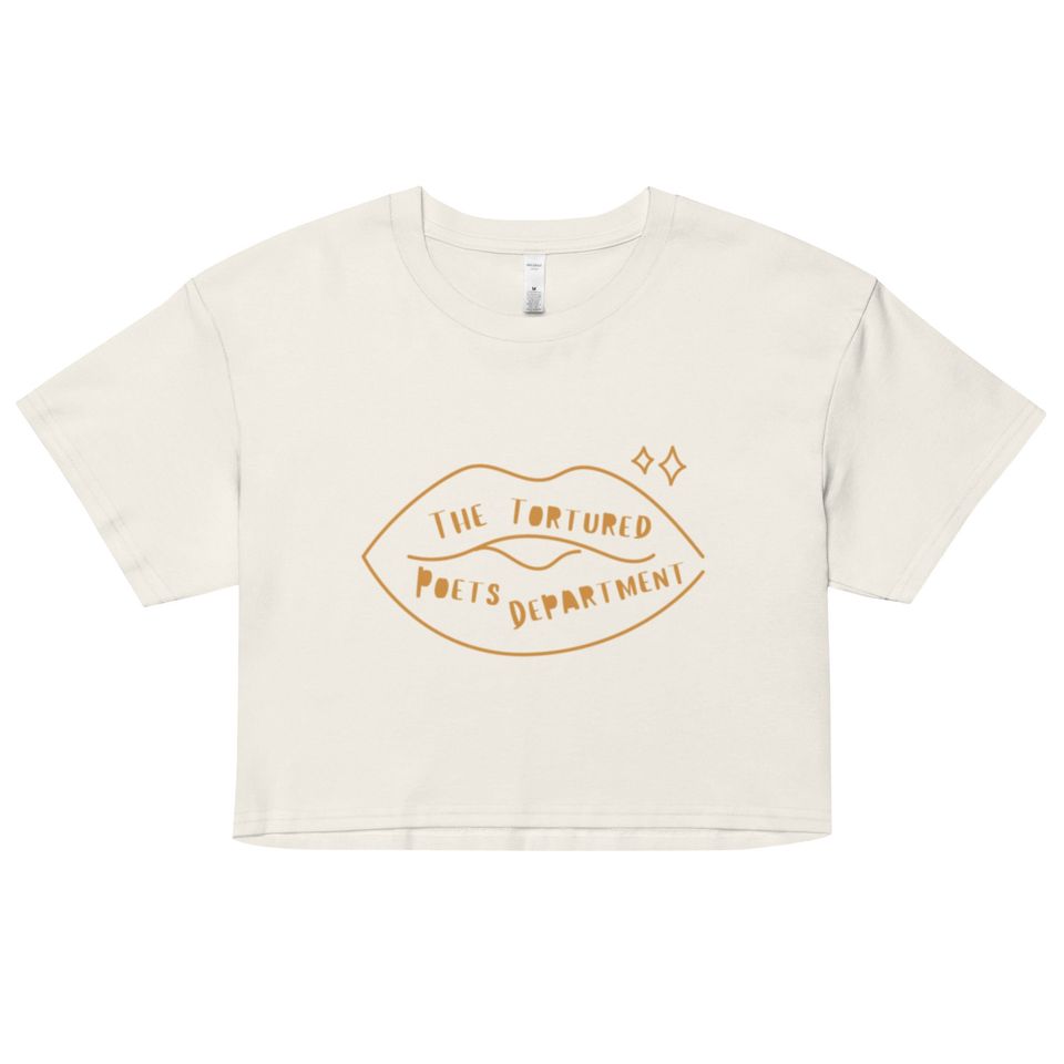 The Tortured Poets Department Taylor Crop Top Shirt, Taylor Flowy Cropped Tee