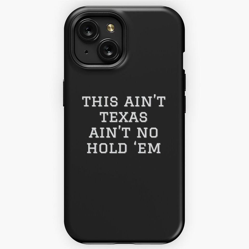 TEXAS HOLD EM iPhone Case