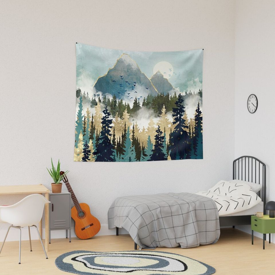 Misty Pines Tapestry