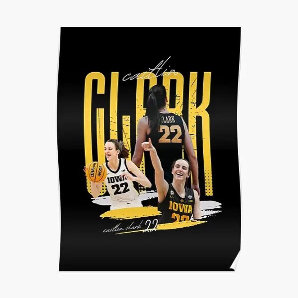 Caitlin Clark Basketball Poster, Caitlin Clark Poster
