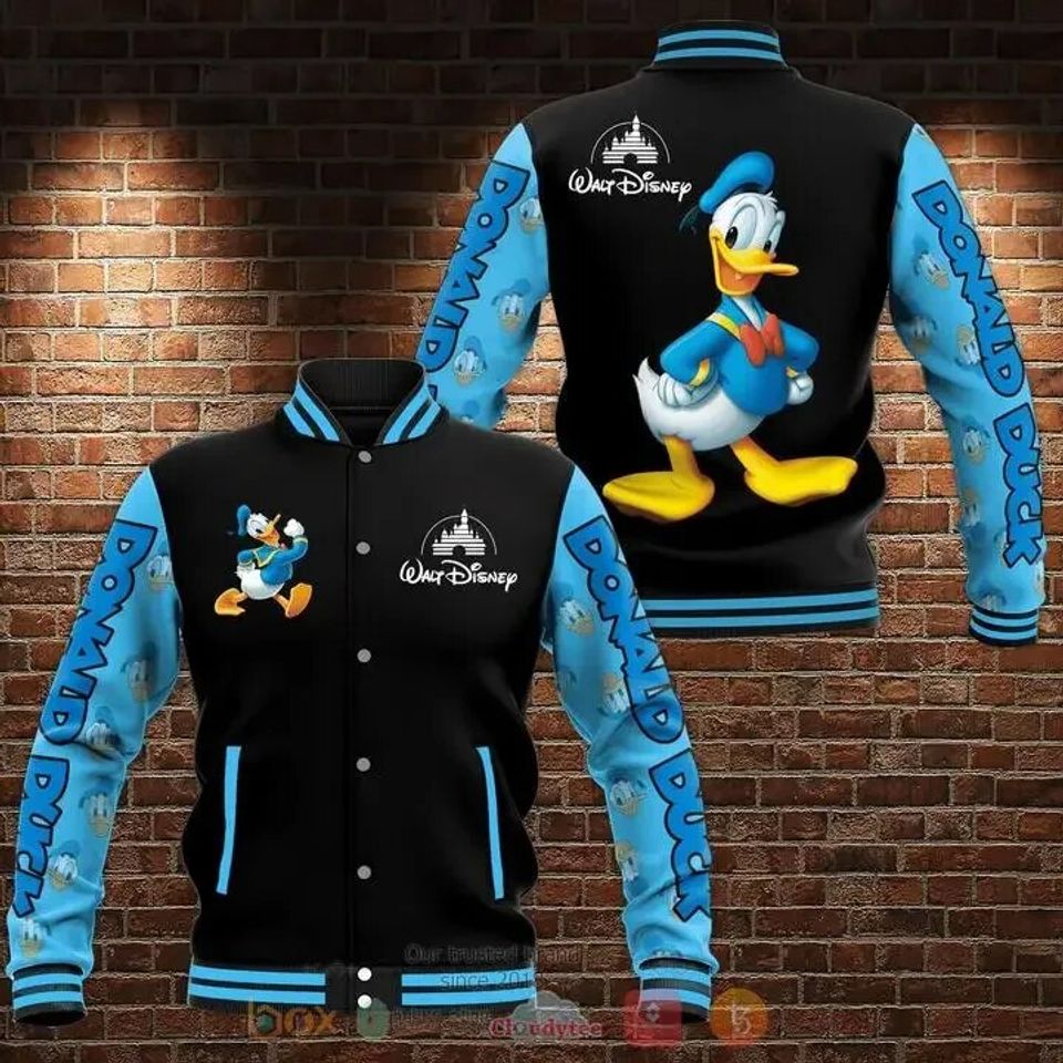 Walt Disney Donald Duck 3D Baseball Jacket  Disney